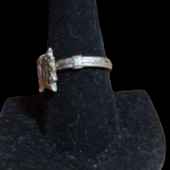 Luxemburg Vintage Boho Spoon Ring Size 9 - Picture 3 of 3